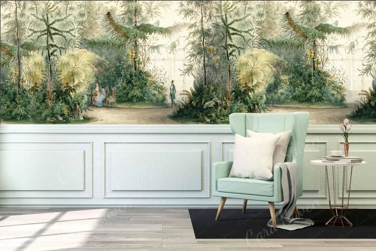 Winter Garden Wallpaper