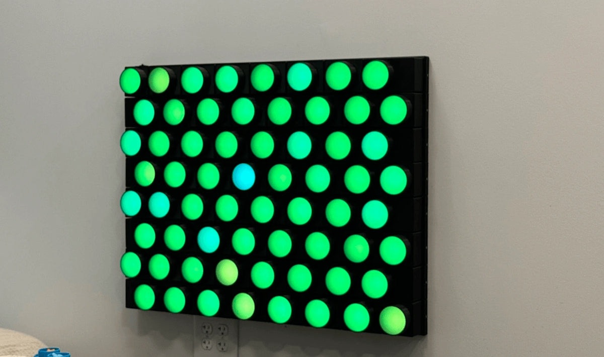 Knobbles Interactive Light Wall