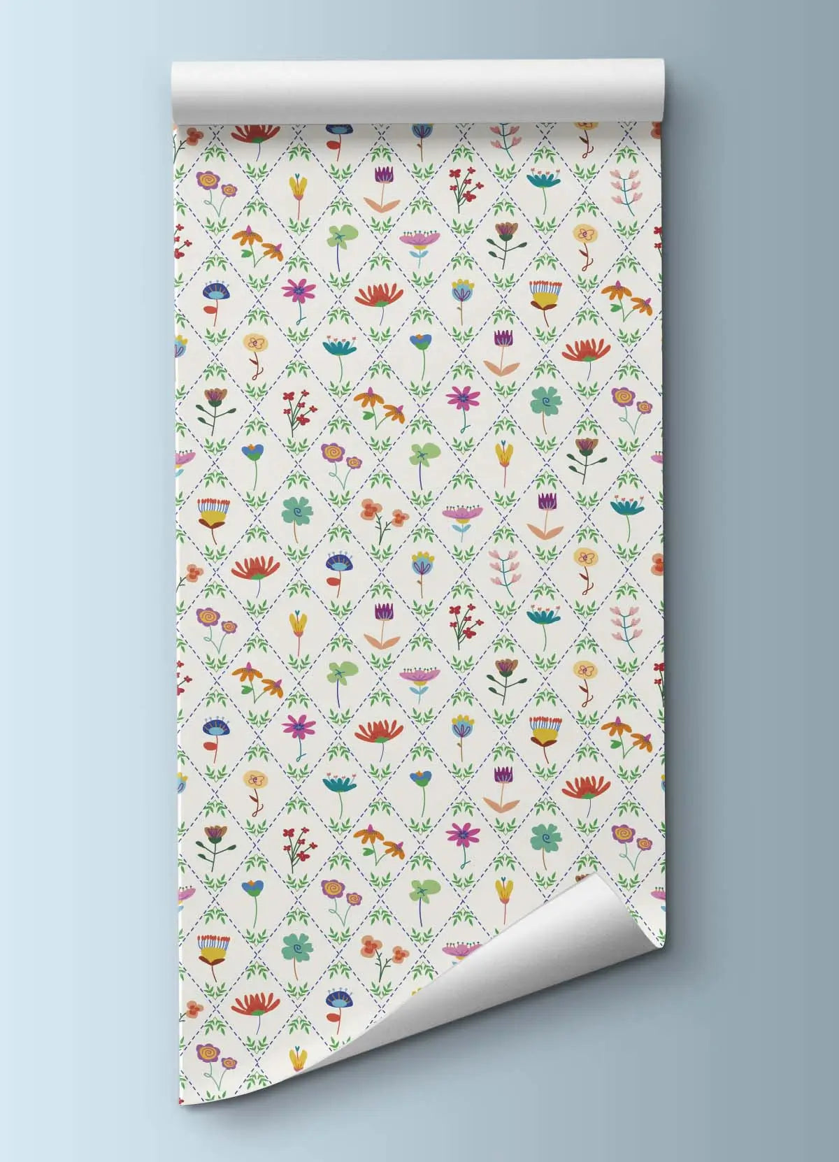 Flowers Country House Framed Heart Wallpaper