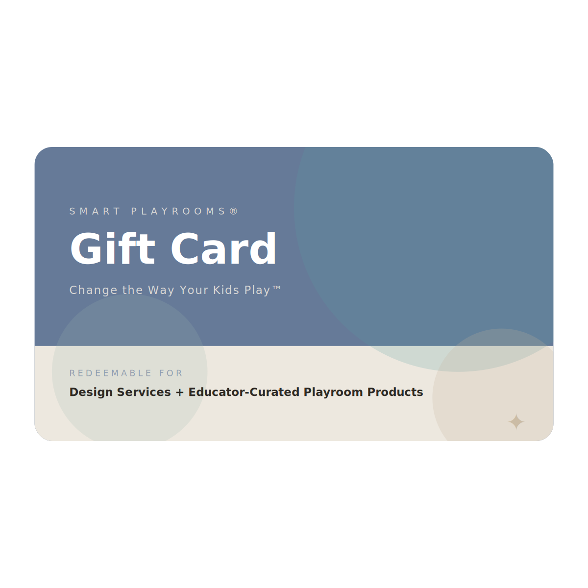 Smart Playrooms® Gift Card