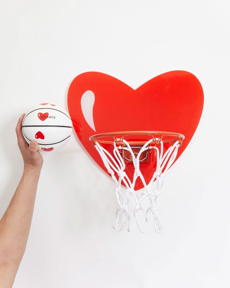 Heart Mini Basketball Hoop Set - Smart Playrooms