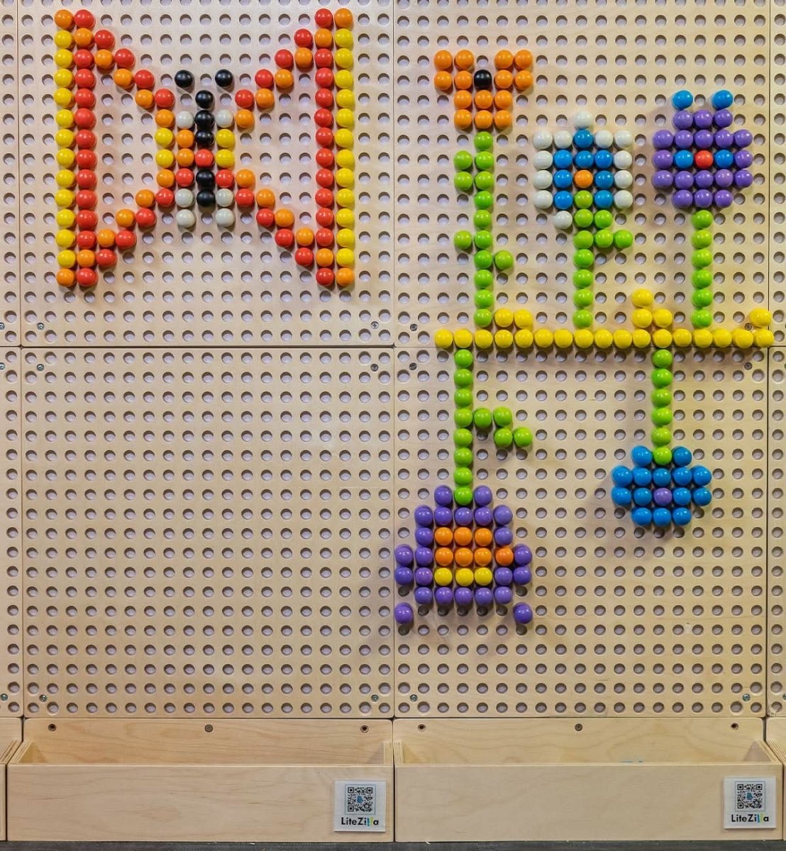 Picture Pegs Pegboard - Smart Playrooms