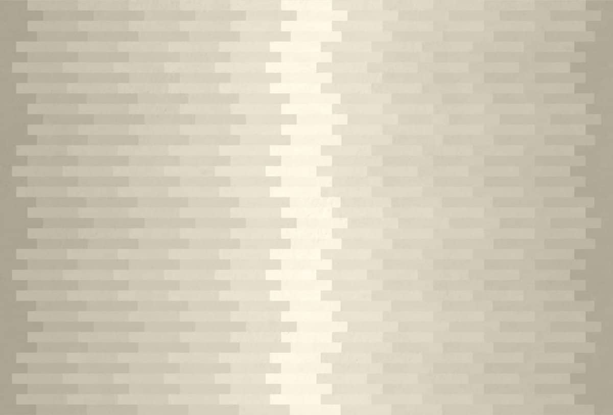 Cara Saven sliding door wallpaper with a modern geometric pattern in soft neutral tones