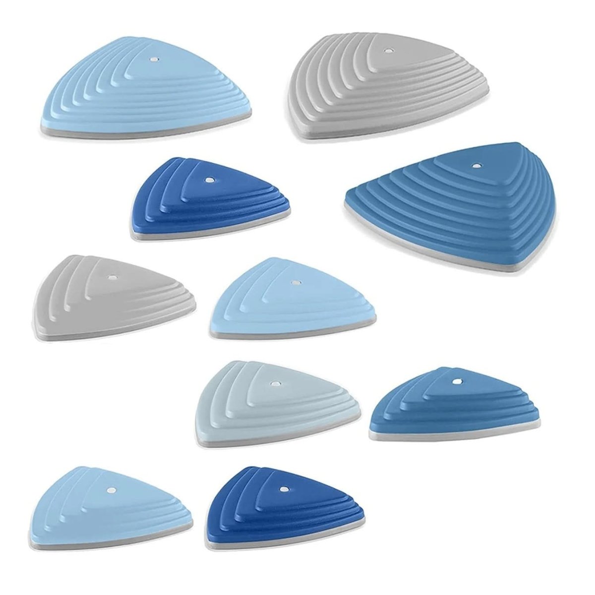 Stepping Stones (Ocean Colors): 10 Piece Set - Smart Playrooms