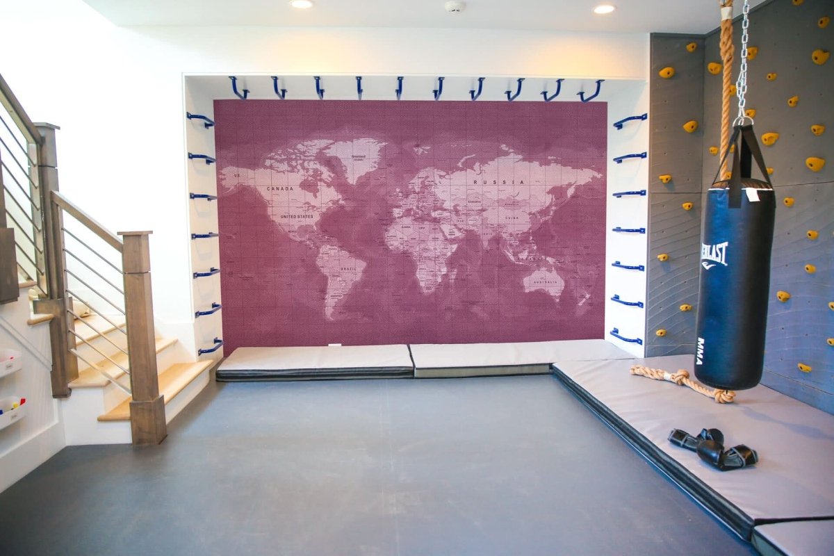 World Map Mural - Smart Playrooms
