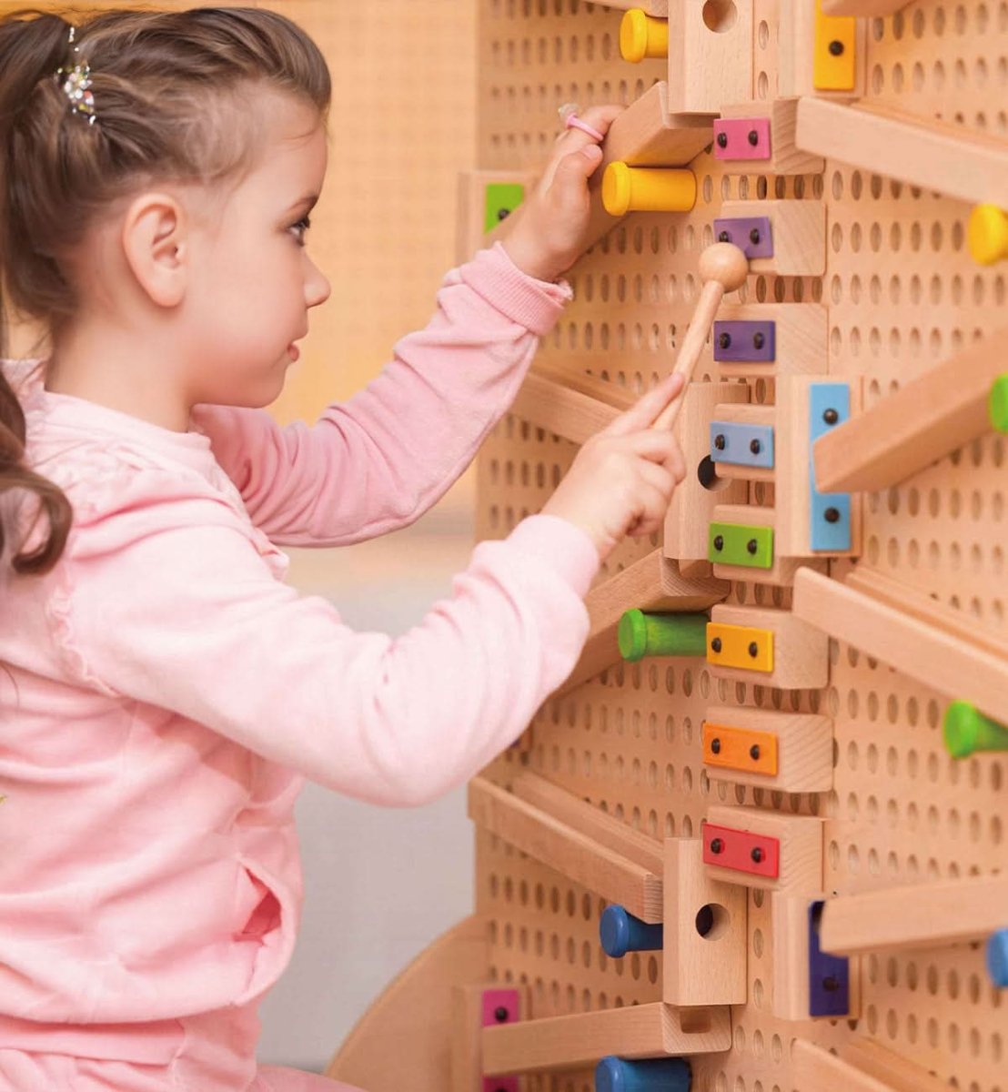 Xylophone Run Pegboard - Smart Playrooms