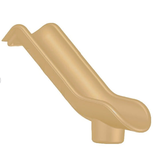 Straight Slide for  Residential Indoor + Outdoor Playgrounds | Modern Plastic Play Slide