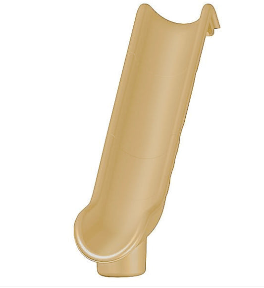 Straight Slide for  Residential Indoor + Outdoor Playgrounds | Modern Plastic Play Slide