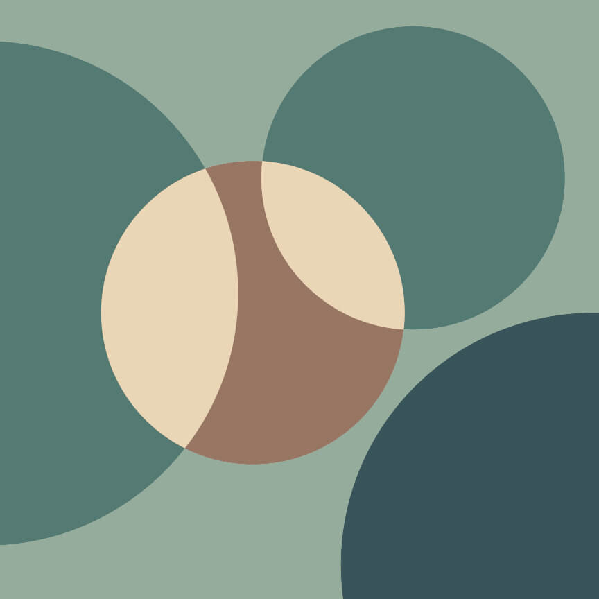 Abstract Bubble Ceiling Paper Mint