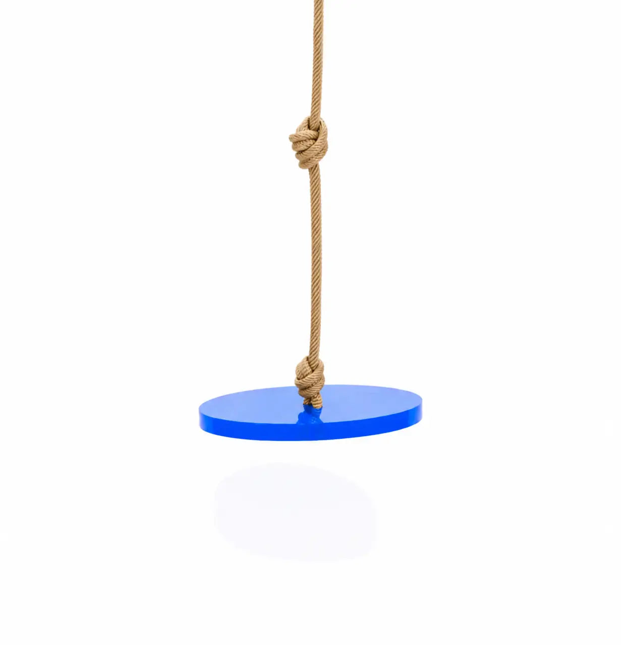 Acrylic Balance Swing (Blue with tan rope)