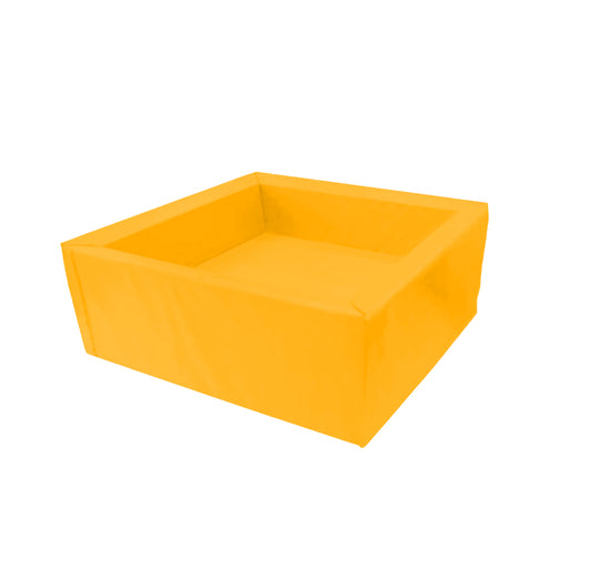 AK Athletics Foam Pit for Kids in Bright Yellow for Safe and Fun Tumbling Activities