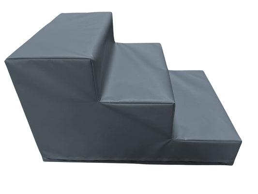 AK Athletics soft play stairs for toddlers with three tiers for safe indoor climbing and play