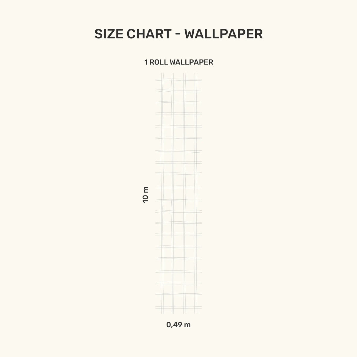 Double Grid Gray Double Grid Wallpaper for Playrooms + Bedrooms | Minimal Grid Wal ...