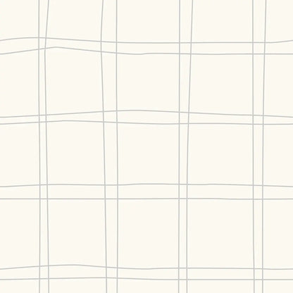 Gray Double Grid Wallpaper