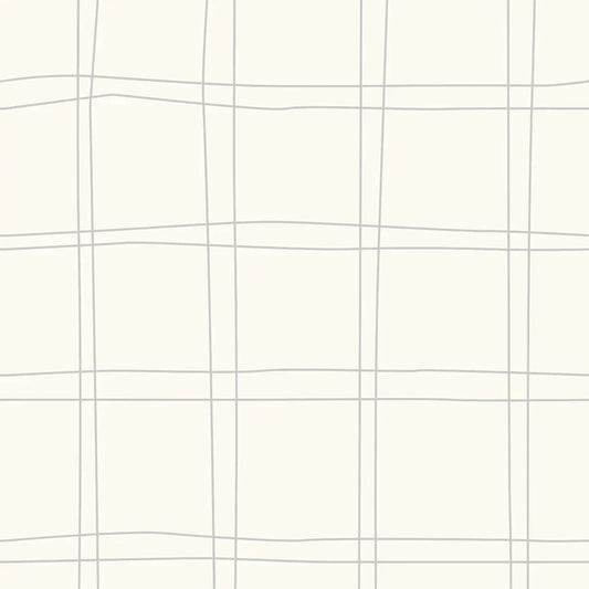 Gray Double Grid Wallpaper