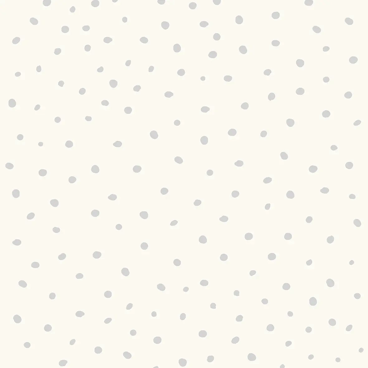 Gray Polka Dots Wallpaper