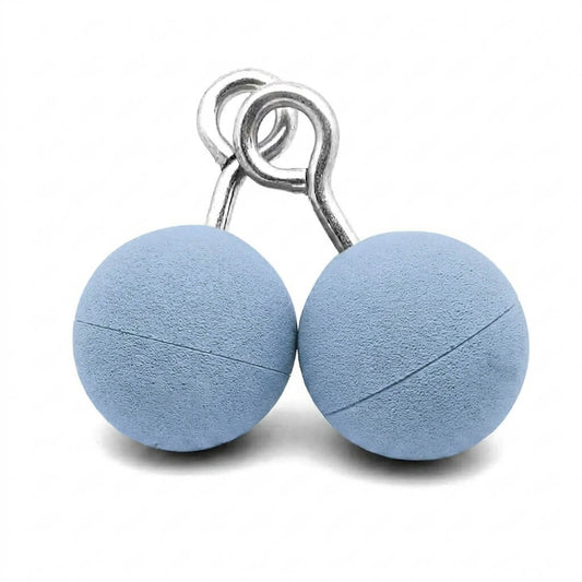 Hanging Ninja Balls Climbing - Pastel Blue