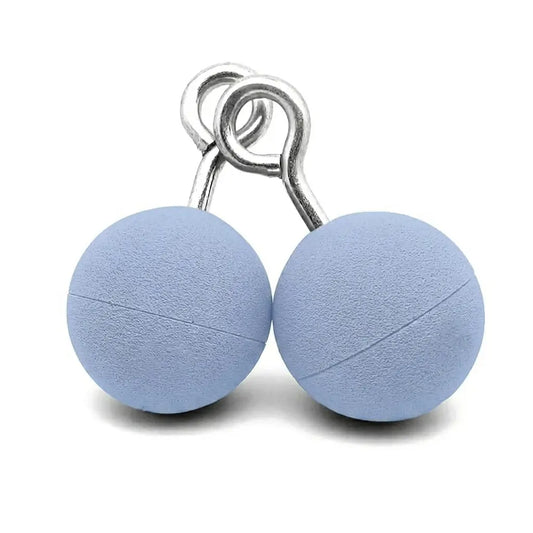 Hanging Ninja Balls Climbing - Pastel Blue