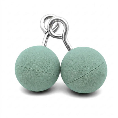 Hanging Ninja Balls Climbing - Pastel Teal