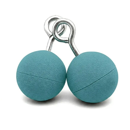 Hanging Ninja Balls Climbing - Pastel Teal