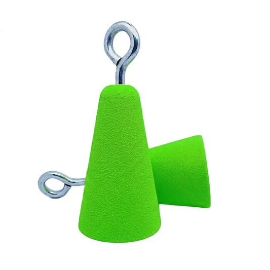 Hanging Ninja Cones - Neon Lime
