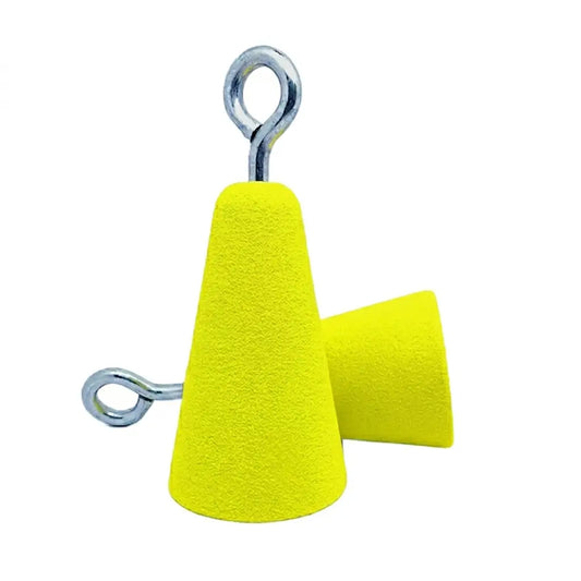 Hanging Ninja Cones -Neon Yellow