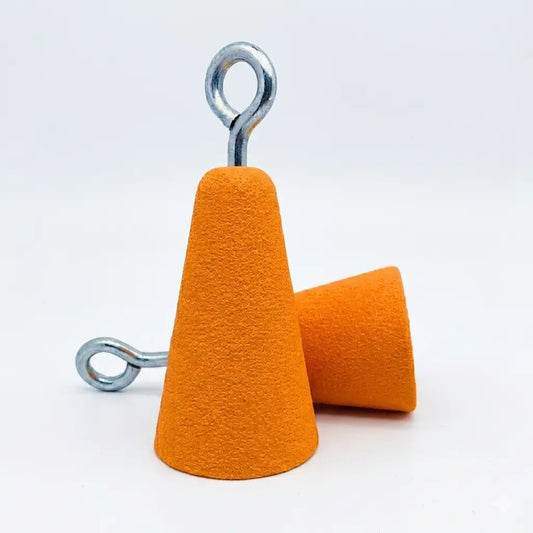 Hanging Ninja Cones -Pastel Orange