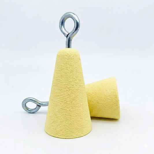 Hanging Ninja Cones - Pastel Yellow