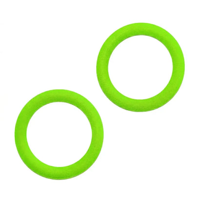 Hanging Ninja Rings - Neon Lime