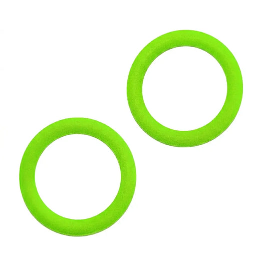Hanging Ninja Rings - Neon Lime