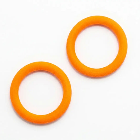 Hanging Ninja Rings - Neon Orange