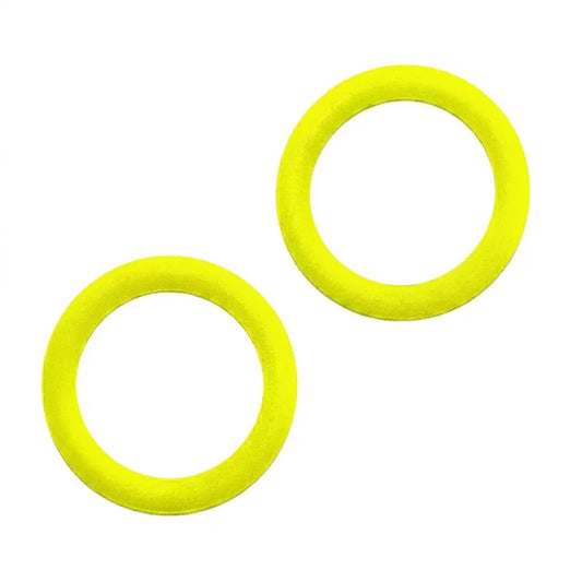 Hanging Ninja Rings - Neon Yellow
