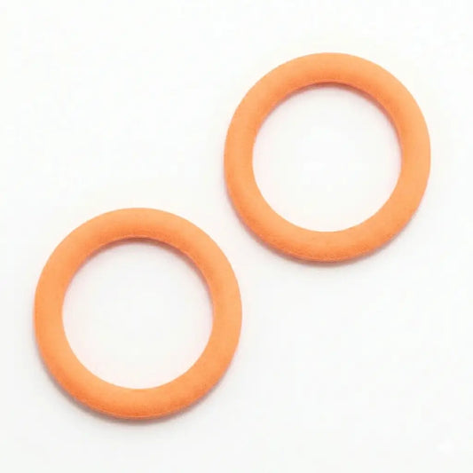 Hanging Ninja Rings - Pastel Orange