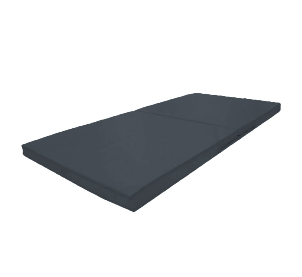 AK Athletics sensory playroom landing mat in gray, suitable for safe play and tumbling activities