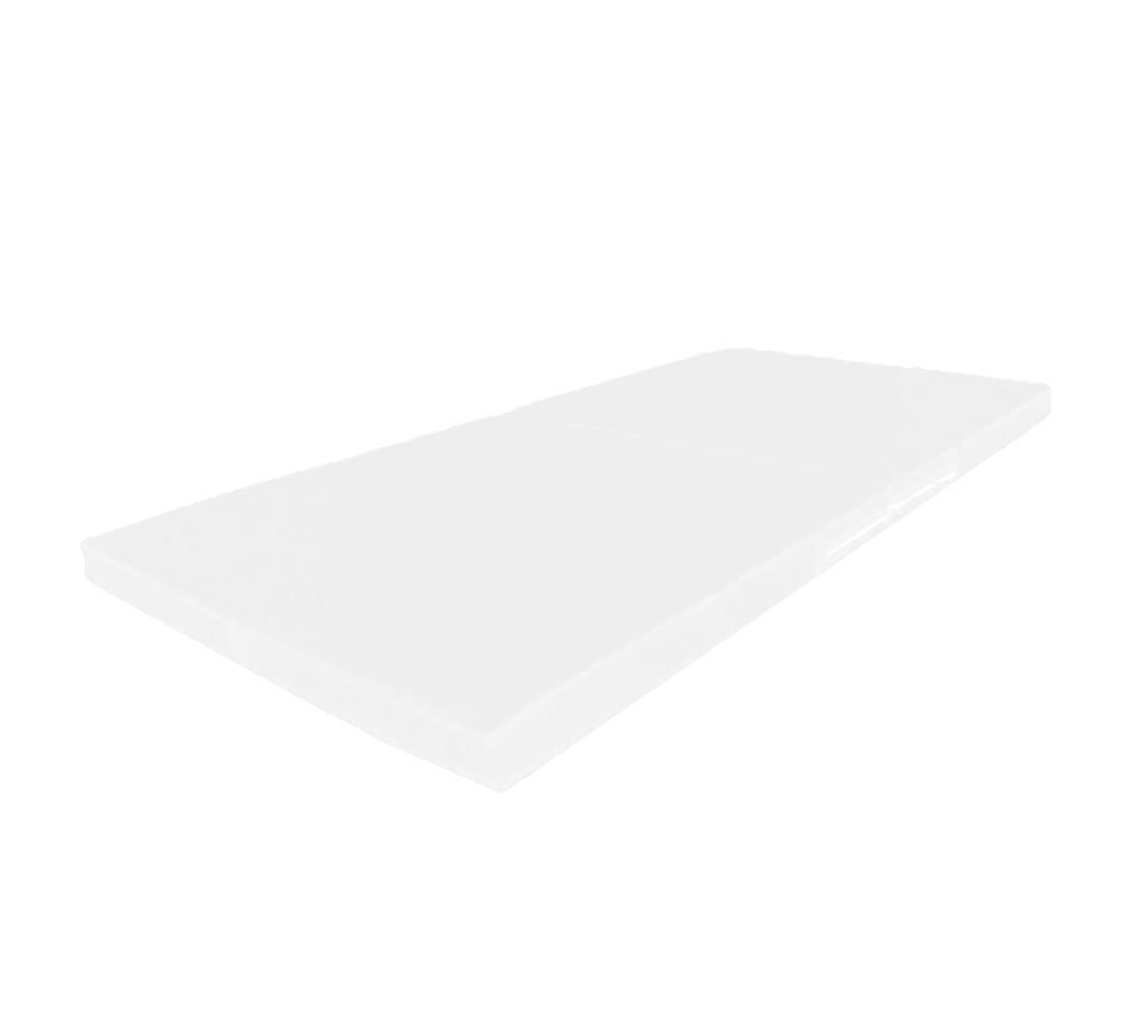 AK Athletics sensory playroom landing mat in white, perfect for soft landings during playtime activities.