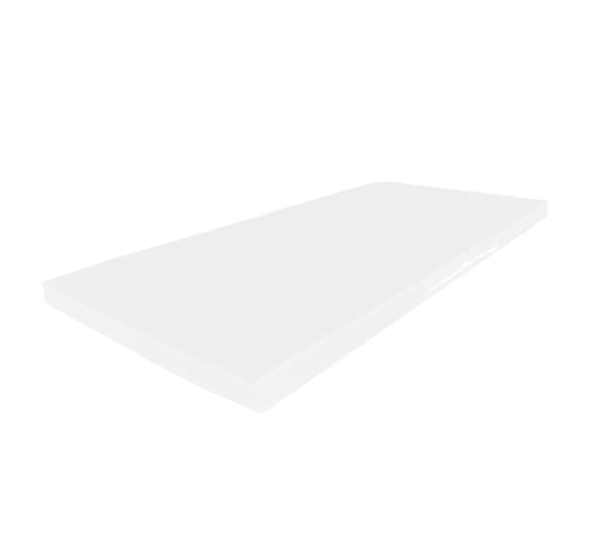 AK Athletics sensory playroom landing mat in white, perfect for soft landings during playtime activities.