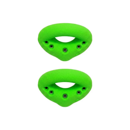 Large Grabber Climbing Wall Holds Neon Lime Screw On