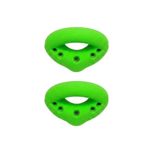 Large Grabber Climbing Wall Holds Neon Lime Screw On