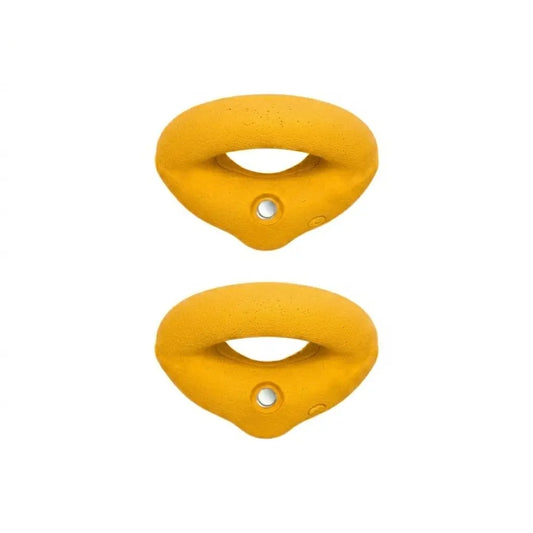 Large Grabber Climbing Wall Holds Neon Orange