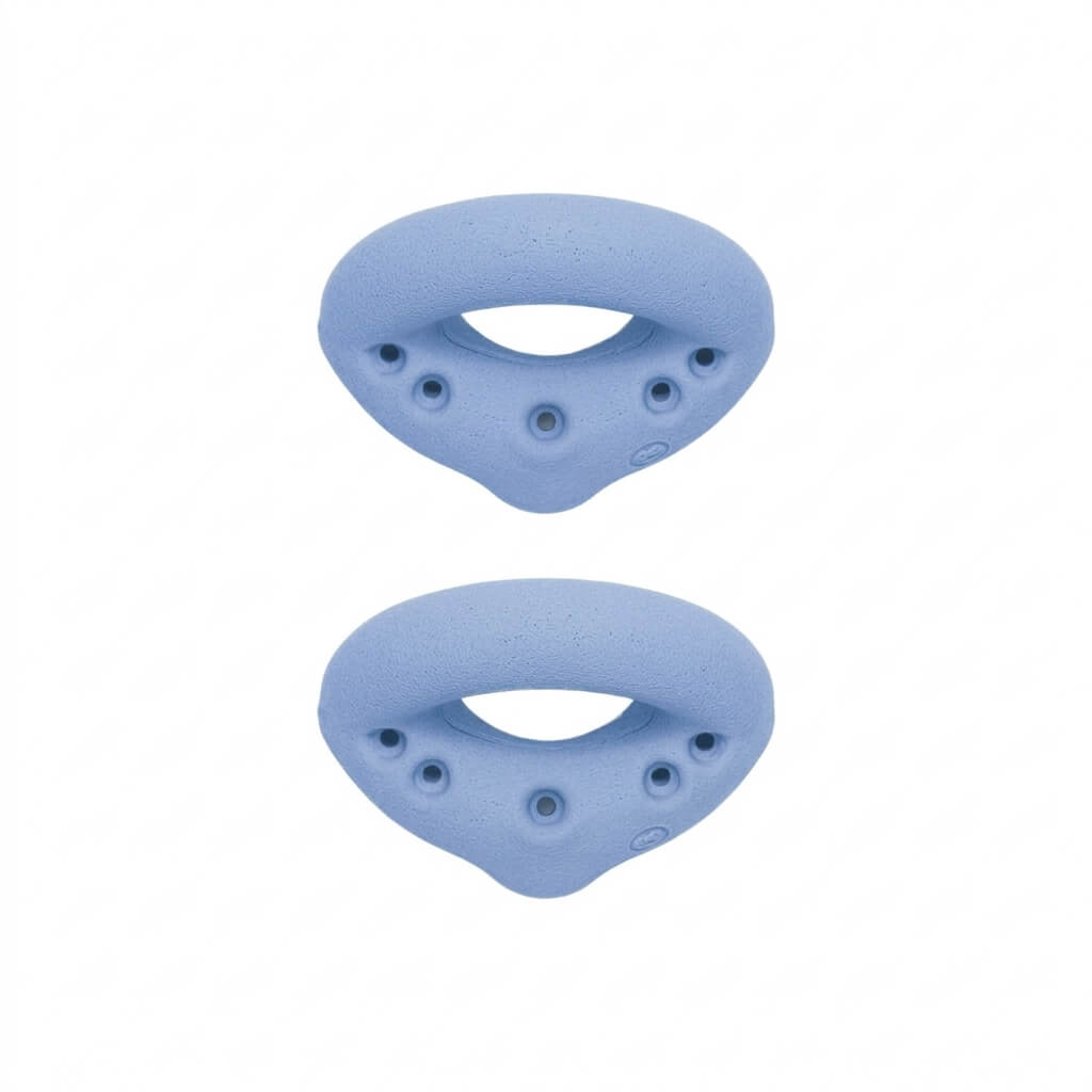 Large Grabber Climbing Wall Holds - Pastel Blue Screw On
