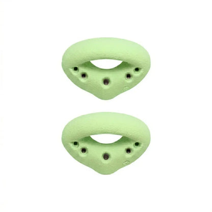 Large Grabber Climbing Wall Holds - Pastel Lime Screw On