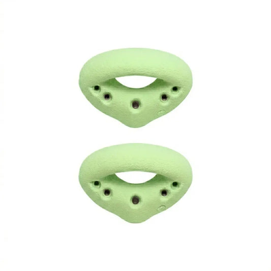 Large Grabber Climbing Wall Holds - Pastel Lime Screw On