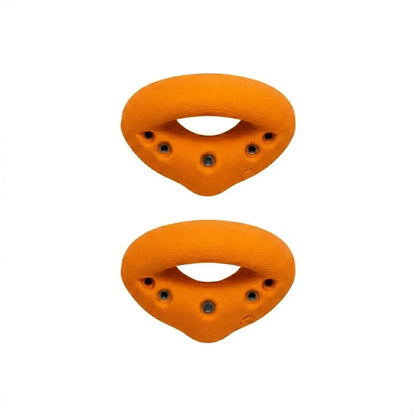 Large Grabber Climbing Wall Holds - Pastel Orange Screw On