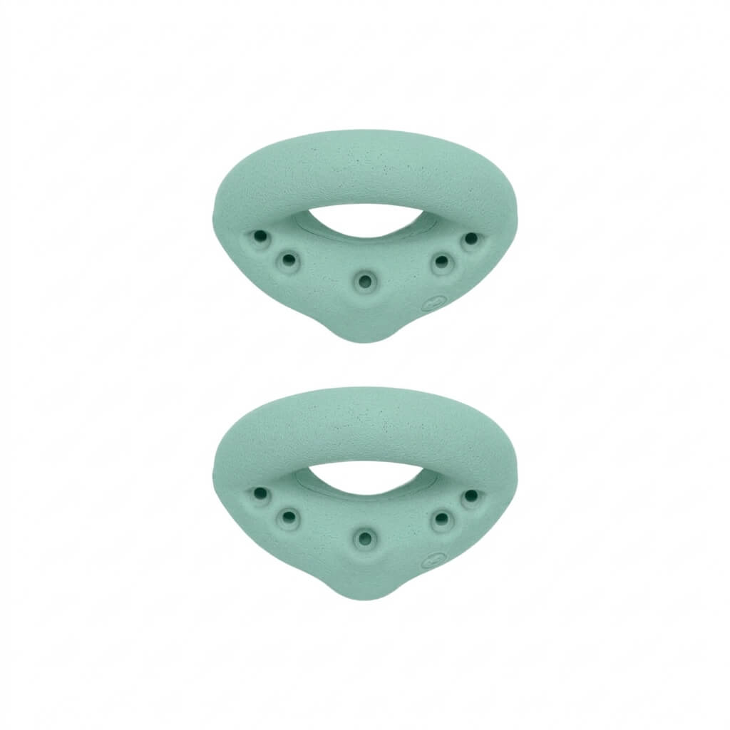 Large Grabber Climbing Wall Holds - Pastel Teal Screw On
