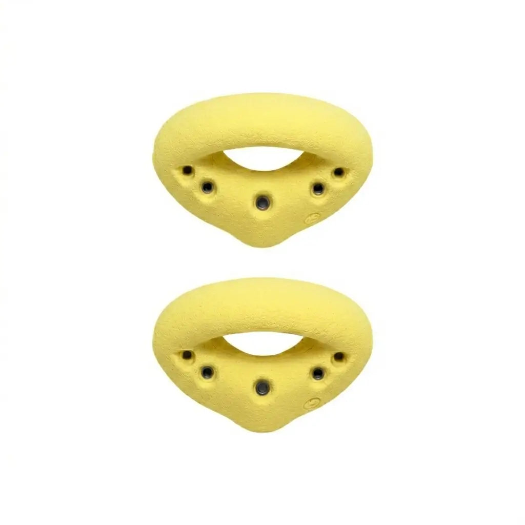 Large Grabber Climbing Wall Holds - Pastel Yellow Screw on