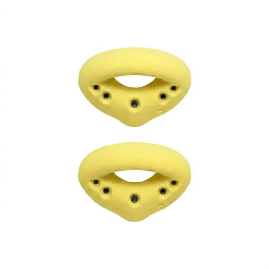 Large Grabber Climbing Wall Holds - Pastel Yellow Screw on