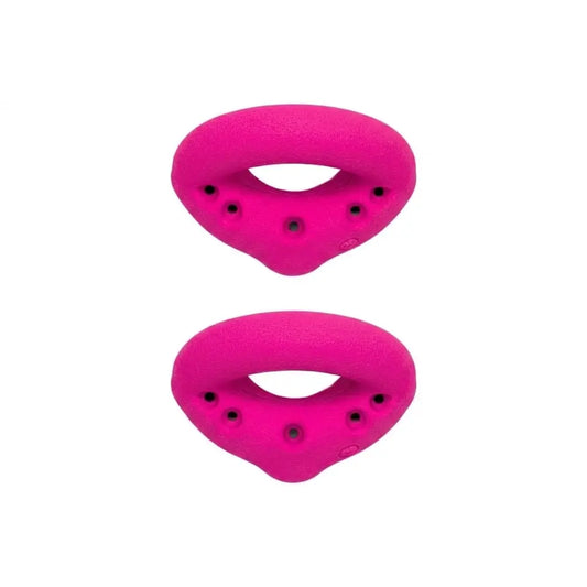 Large Grabber Climbing Wall Holds Neon Pink Screw On