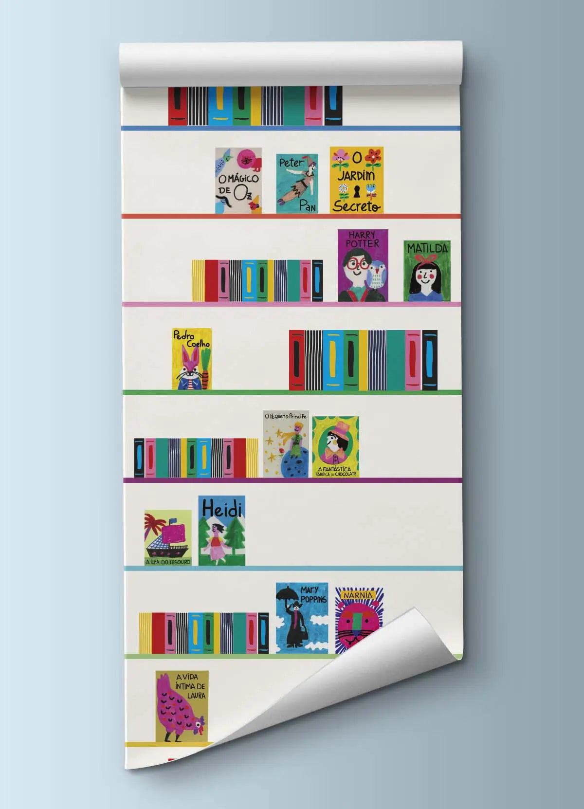 Children's Library Wallpaper