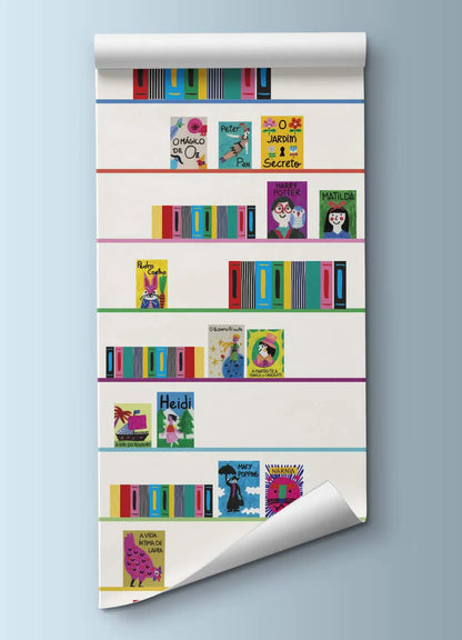 Children's Library Wallpaper