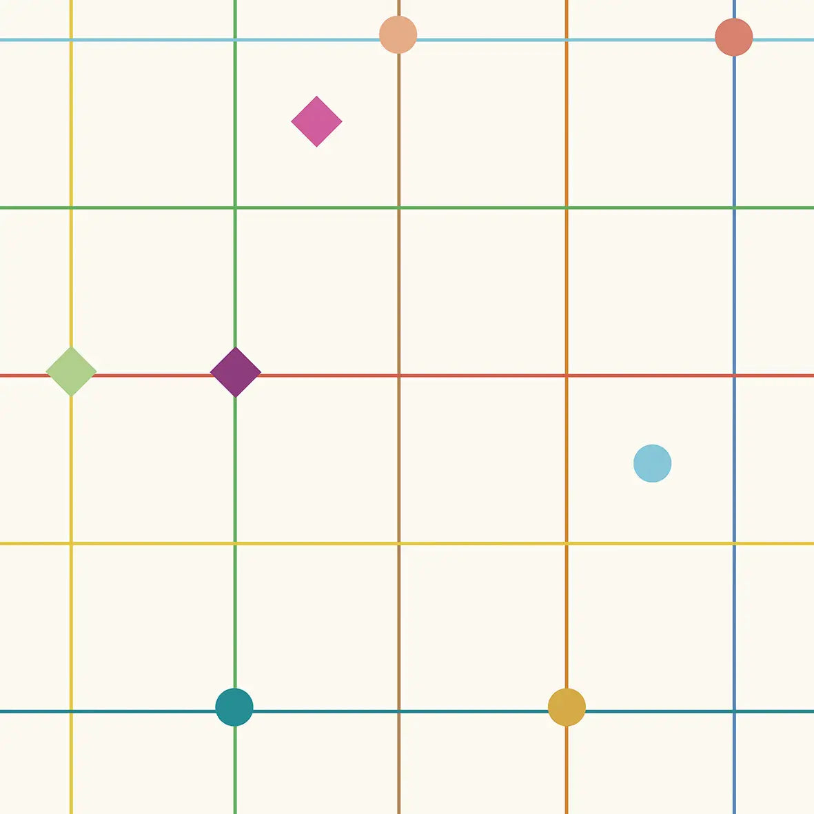 Colorful Dots Wallpaper